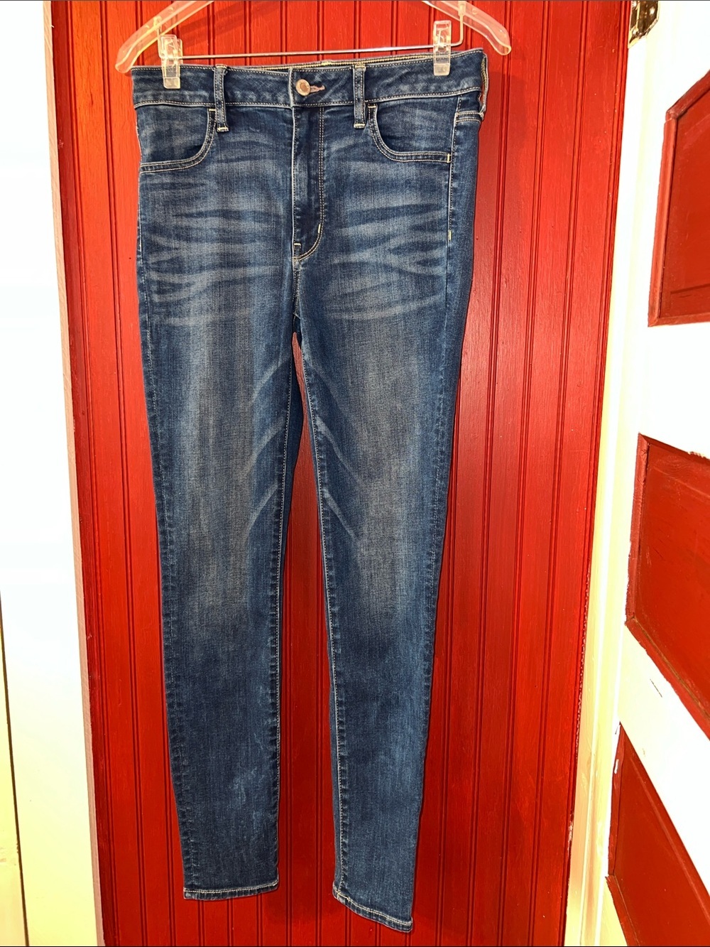 American Eagle Outfitters Dark Blue Jeggings